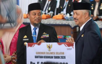 irwan hamid dan andi sudirman sulaiman pada hut pinrang 2026