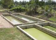 instalasi pengolahan lumpur tinja iplt di sumatera yang dipulihkan setelah bencana