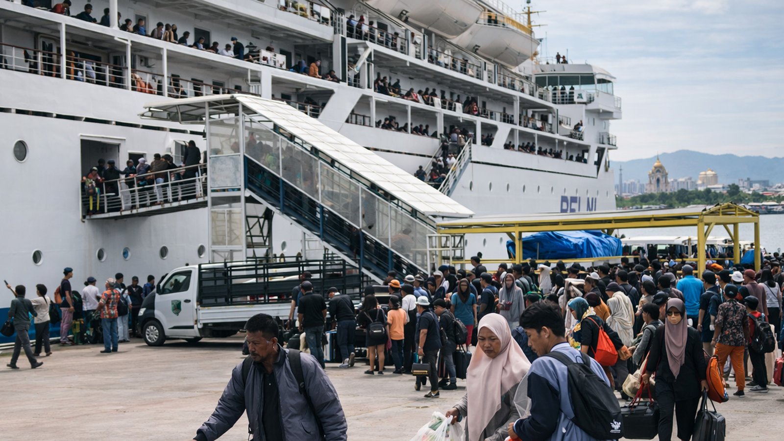 jadwal kapal pelni makassar april 2026 penumpang di pelabuhan