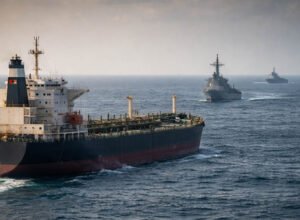 kapal kargo iran disita di selat hormuz dengan pengawasan militer