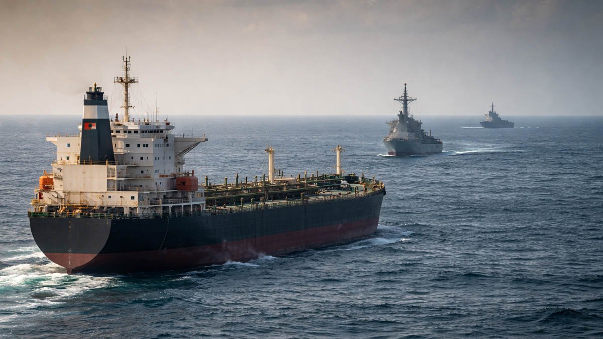 kapal kargo iran disita di selat hormuz dengan pengawasan militer