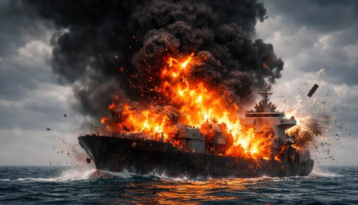 Ledakan MV Gold Autumn di Laut Arab, 3 ABK WNI Selamat Dievakuasi