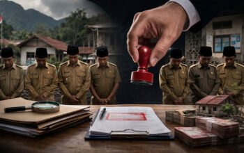 KEUCHIK ACEH BARAT DINONAKTIFKAN — Pemerintah Kabupaten Aceh Barat menonaktifkan tujuh keuchik terkait temuan dana desa di Aceh Barat, Senin (7/4/2026). Penonaktifan dilakukan setelah temuan audit mencapai Rp10,7 miliar. (foto/ilustrasi)