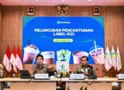menteri kesehatan saat peluncuran label gizi minuman siap saji di jakarta