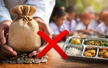 zakat tidak untuk mbg, ilustrasi dana zakat dan program makan bergizi gratis