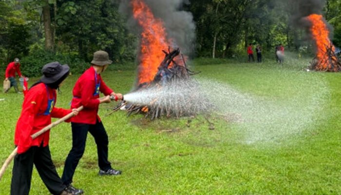 Karhutla Mengintai, Manggala Agni Ditempa Lewat Bimtek Dasar