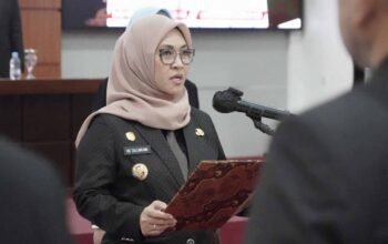 bupati gowa melantik pejabat pratama di gowa