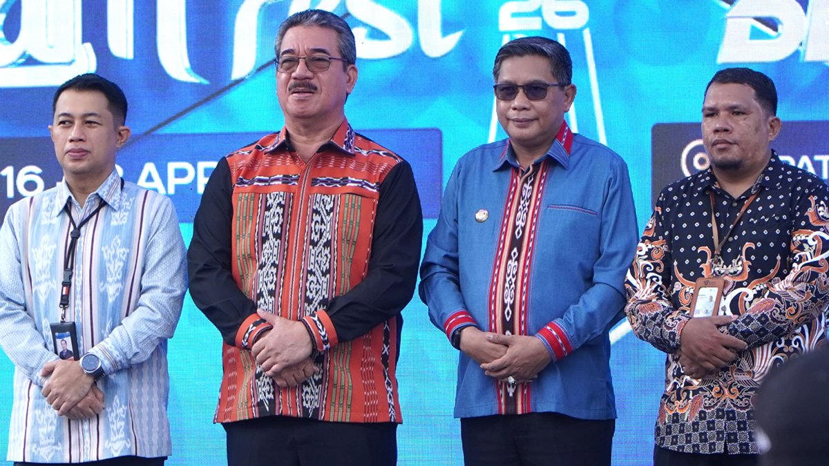 wali kota ambon bodewin wattimena di digifest 2026 dorong umkm dan qris di ambon