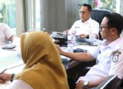 sekda sulbar junda maulana memimpin rakor kpk terkait pengaduan korupsi wbs