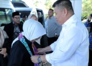 gubernur babel menyambut ketua komisi x dpr hetifah sjaifudian di pangkalpinang
