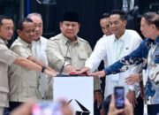 presiden prabowo subianto meresmikan fasilitas kendaraan listrik di magelang jawa tengah