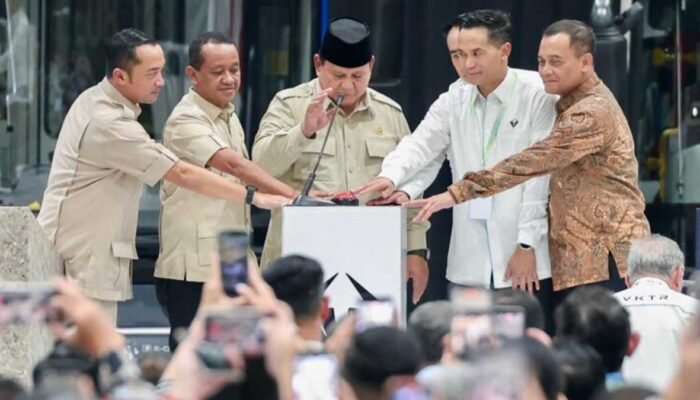 Pabrik Bus Listrik Diresmikan, Prabowo: Potensi Hemat Rp80 Triliun per Tahun