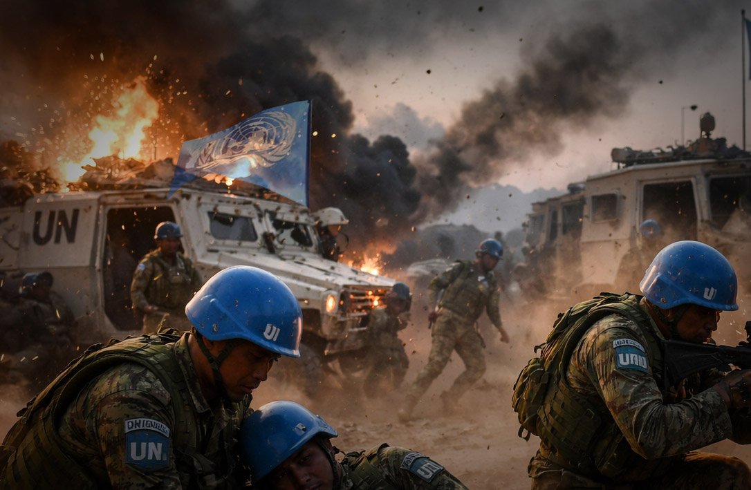 tni unifil diserang di lebanon selatan saat misi perdamaian