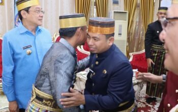 wali kota parepare tasming hamid menghadiri hjb bone ke-696 bersama kepala daerah sulawesi selatan di rumah jabatan bupati bone