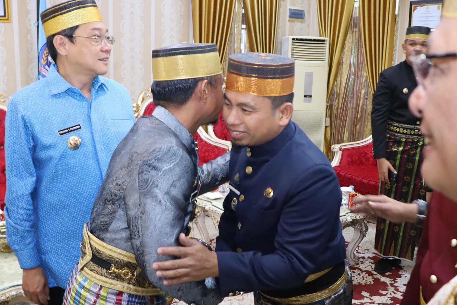 wali kota parepare tasming hamid menghadiri hjb bone ke-696 bersama kepala daerah sulawesi selatan di rumah jabatan bupati bone