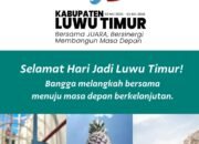 HUT 23 Tahun Luwu Timur, Menimbang Harmoni Industri dan Keberlanjutan