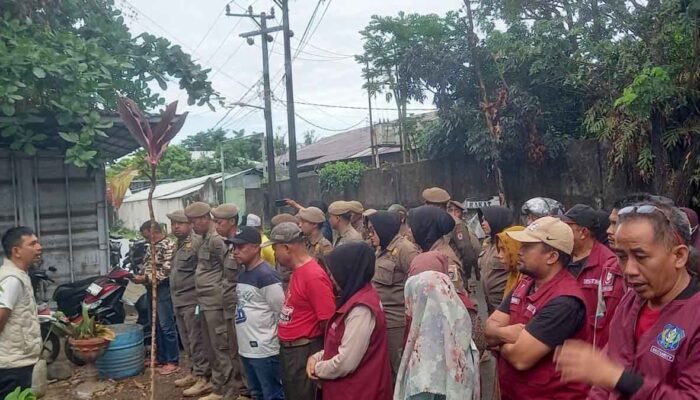 16 Lapak Samping Tol Panakkukang Ditertibkan, Fasum dan Drainase Dipulihkan