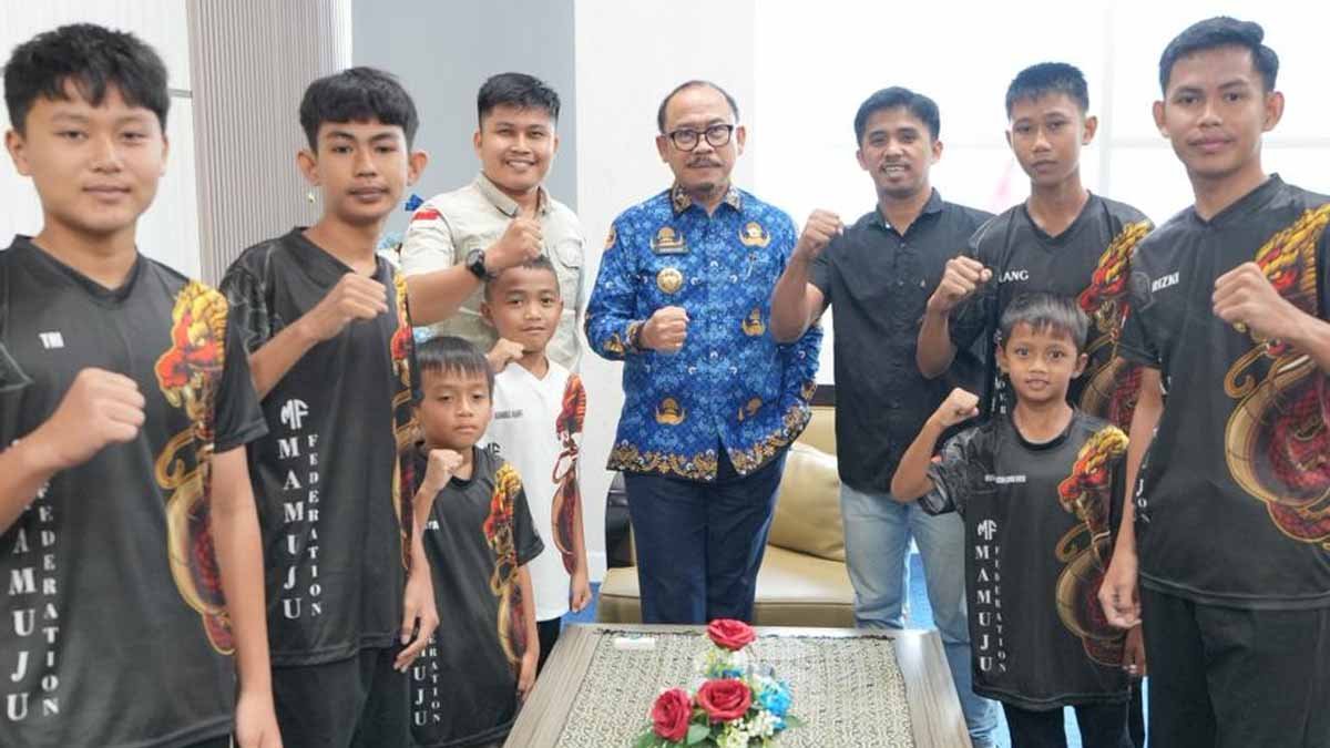 atlet mf taekwondo sulbar mendapat dukungan suhardi duka sebelum berlaga di makassar