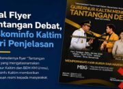 Kepala Diskominfo Kaltim Muhammad Faisal memberi klarifikasi soal flyer debat Gubernur Kaltim Rudy Mas’ud
