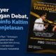 Kepala Diskominfo Kaltim Muhammad Faisal memberi klarifikasi soal flyer debat Gubernur Kaltim Rudy Mas’ud