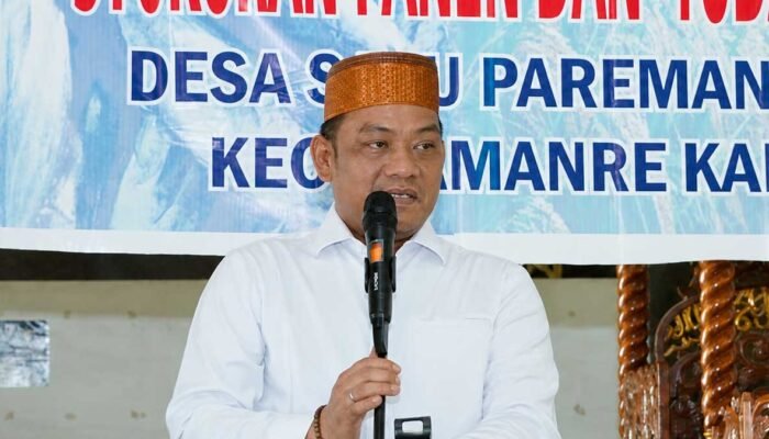 Petani Salu Paremang Selatan Dapat Combine, Bupati Luwu Janji Tindak Lanjuti Irigasi