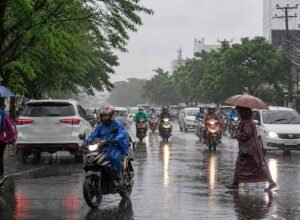 Prakiraan Cuaca Sulsel 3 Mei 2026, Gowa-Makassar Berpotensi Hujan Sedang Prakiraan cuaca Sulsel 3 Mei 2026 menunjukkan Gowa dan Makassar berpotensi hujan sedang siang hingga sore