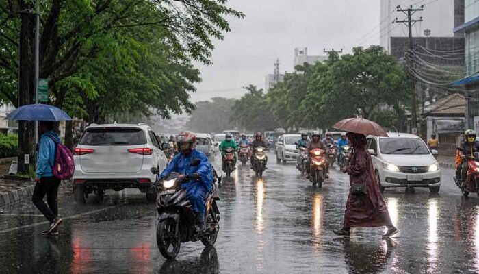 Prakiraan Cuaca Sulsel 3 Mei 2026, Gowa-Makassar Berpotensi Hujan Sedang