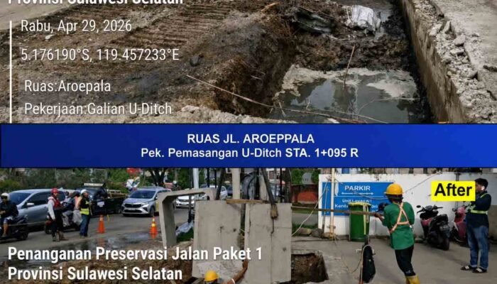 Dua Ruas Jalan MYP Sulsel Tembus 60 Persen, Paket Rp430 Miliar Dikebut