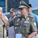 wali kota jambi maulana melepas satgas tanggap bahagia di lapangan utama kantor wali kota jambi