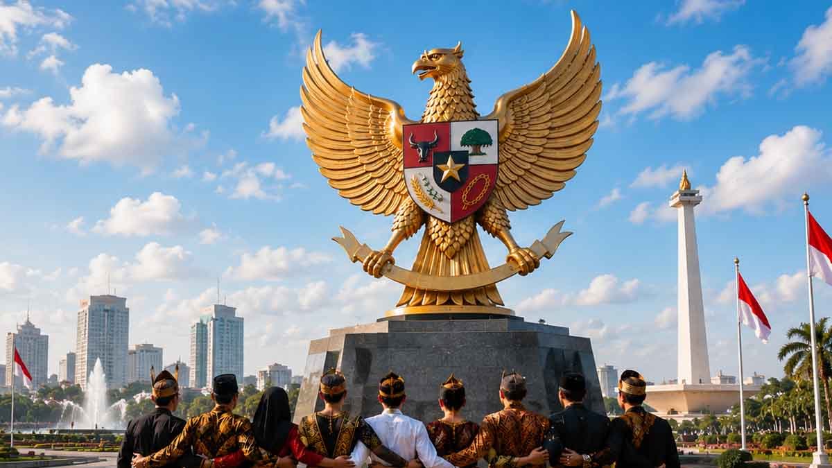 tema hari lahir pancasila 2026 resmi dari bpip pancasila pemersatu bangsa fondasi perdamaian dunia.