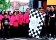 Bupati Irwan Hamid Lepas Jalan Santai Hari Bhayangkara ke-80, Ajak Warga Pinrang Hidup Sehat