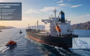 Evakuasi pelaut Selat Hormuz melalui jalur aman bertahap