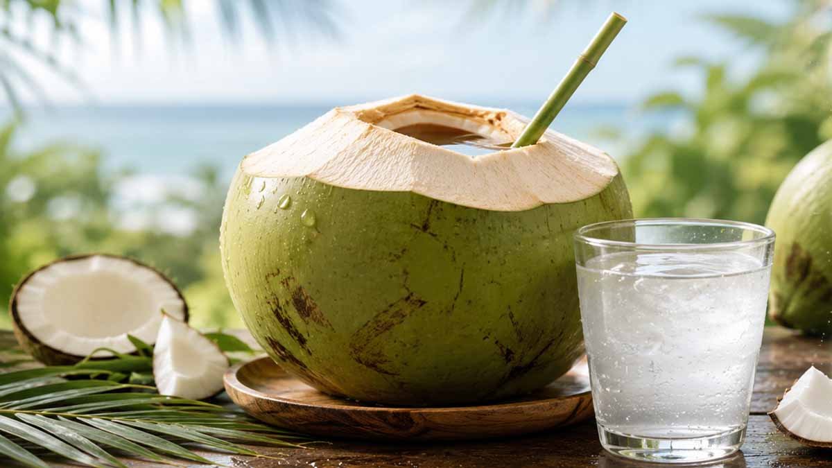 fungsi air kelapa muda bagi kesehatan sebagai minuman hidrasi alami