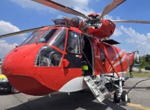 helikopter water bombing Riau untuk penanganan karhutla