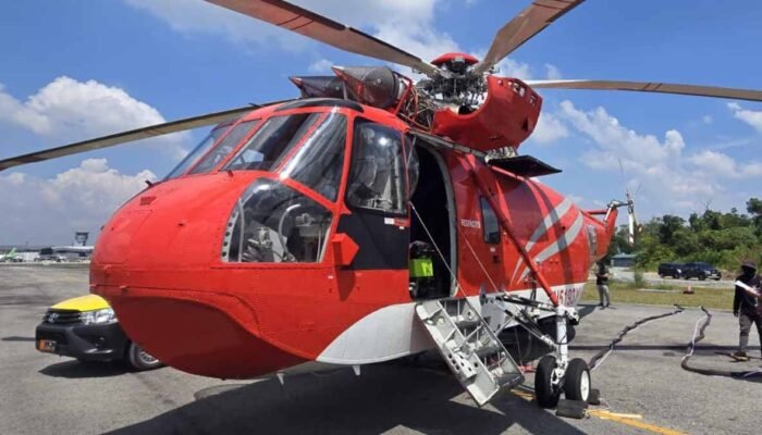 Riau Perkuat Armada Karhutla, 5 Helikopter Disiagakan untuk Water Bombing