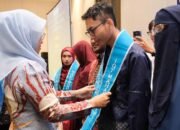 Bupati Gowa Sitti Husniah Talenrang menghadiri ramah tamah Mahasantri Gowa di UIN Alauddin Makassar