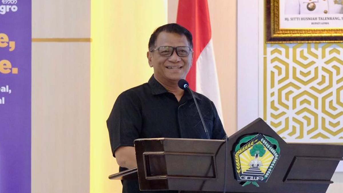 Sekda Gowa Andy Azis membuka seminar HUT ke-72 IDAI Sulsel di Baruga Tinggimae