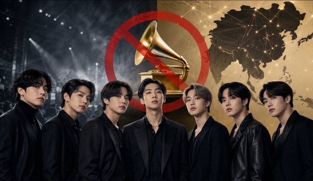 BTS memutuskan memboikot Grammy Awards 2027 sebagai protes terhadap kategori baru Best Asian Pop Music Performance.