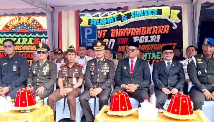 Bupati Bantaeng Hadiri Hari Bhayangkara 2026, Prabowo Apresiasi Pengabdian Polri Delapan Dekade