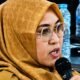 Bupati Gowa Sitti Husniah Talenrang saat mengikuti Sidang Pansus DPRD Gowa.