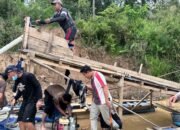 Atasi Keluhan Masyarakat, Tim Gabungan Musnahkan 48 Rakit PETI di Sungai Kuantan