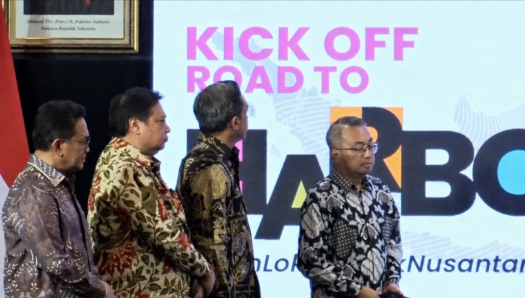 Airlangga Hartarto saat Kick-off Road to Harbolnas 2026 di Jakarta