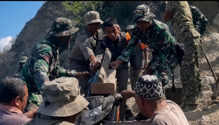 Bantuan TNI Gempa NTT Diperkuat, 1.892 Personel dan Hercules Dikerahkan ke Flores
