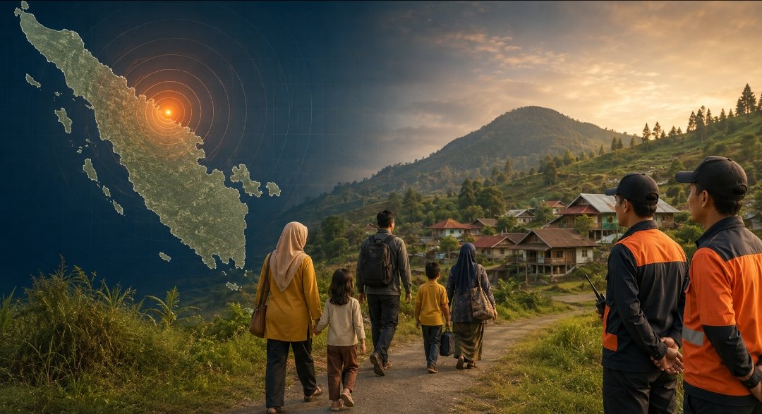 Peta guncangan gempa M6,4 Simalungun, Sumatra Utara, berdasarkan data BMKG