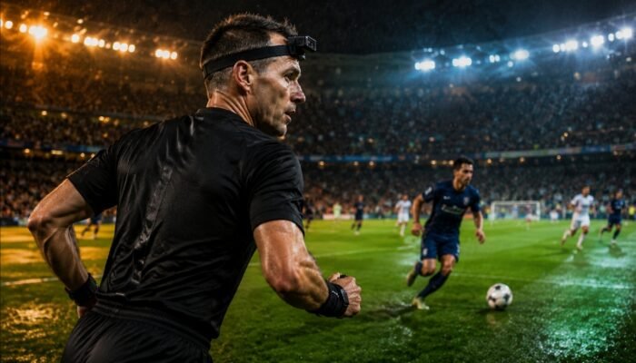 Kamera di Kepala Wasit Ubah Cara Penonton Menyaksikan Pertandingan Bola