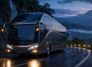 Membedah Bus Scania: Kelas Premium, Tenaga Buas, dan Konsekuensi Biayanya Kelebihan dan kekurangan bus Scania untuk perjalanan AKAP