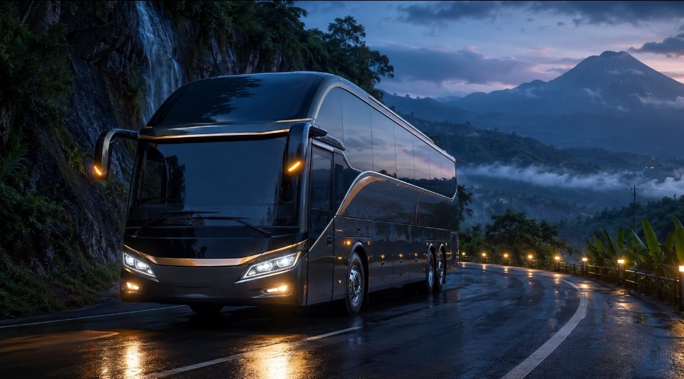 Kelebihan dan kekurangan bus Scania untuk perjalanan AKAP