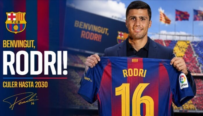 Rodri Resmi Berseragam Barcelona, Transfer Besar Musim Panas 2026 Mengubah Peta Persaingan La Liga