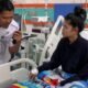 Siswa menjalani perawatan di rumah sakit setelah terdampak dugaan keracunan MBG di Kabupaten Karo.