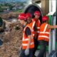 Aktivitas pengelolaan sampah di TPA Tamangapa Makassar sebagai bagian dari transformasi sistem persampahan.
